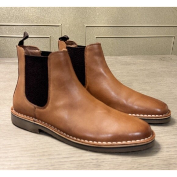 Steve Madden Men’s Hartford Leather Chelsea Boots. Size 8.5 main image 7
